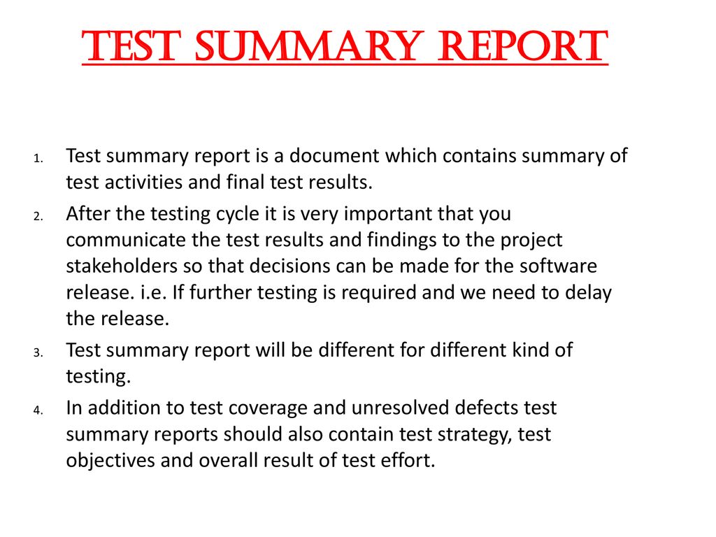 Chapter 4 Test Management ppt download