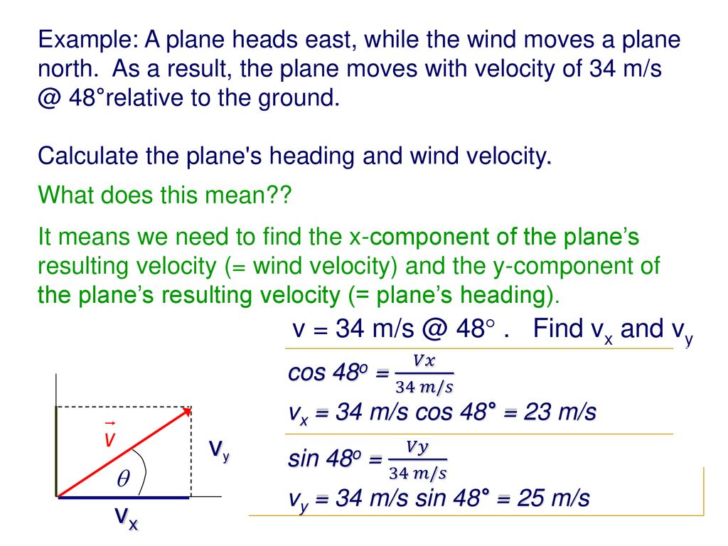 Vector Components Adding Non Perpendicular Vectors Ppt Download