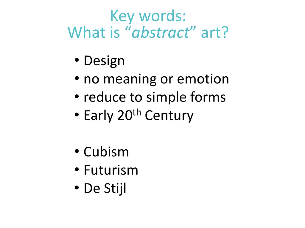 Invention Of Abstraction Ppt Download