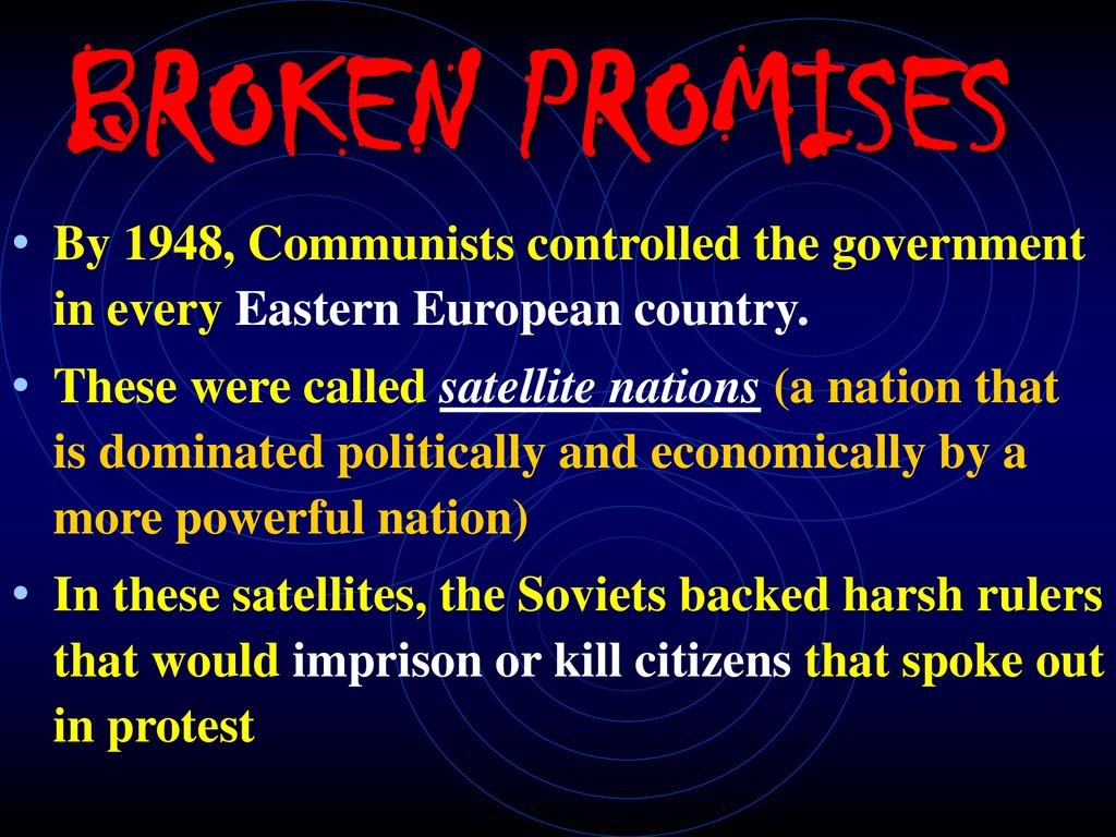 Eastern European Promises.