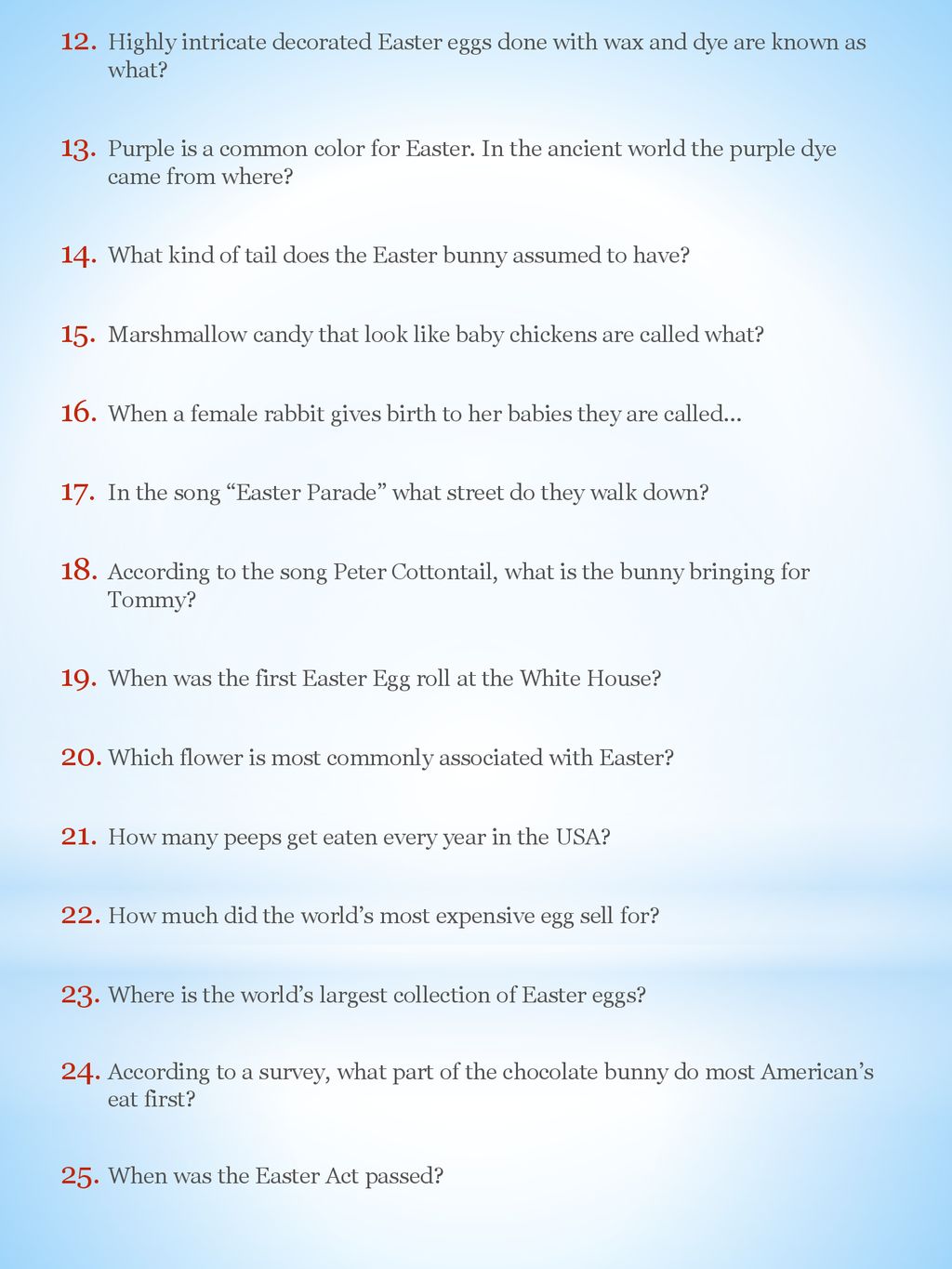 Easter Egg Scavenger Hunt - ppt download