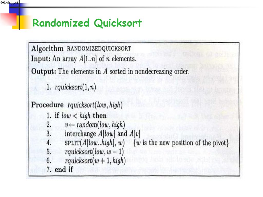 Randomized Algorithms - ppt download