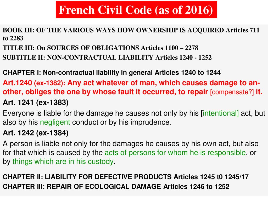 Article 1245 du code civil