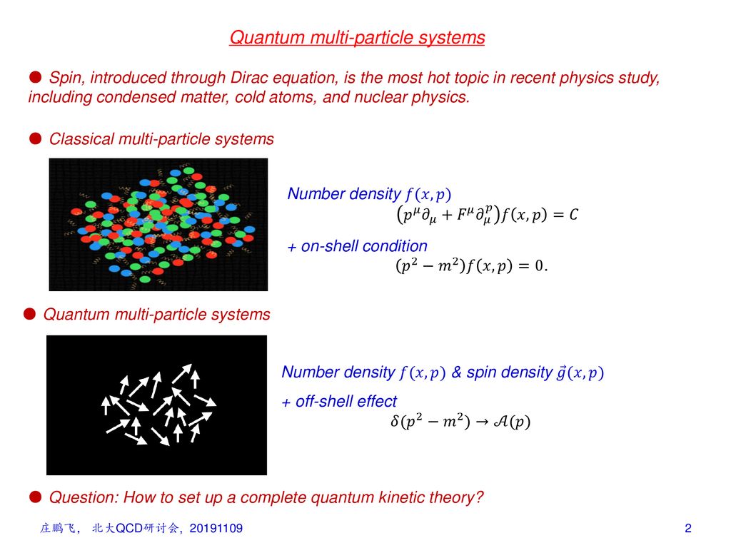 祝贺赵老师八十寿辰生日快乐 Quantum Kinetic Theory In Equal Time Formalism Ppt Download
