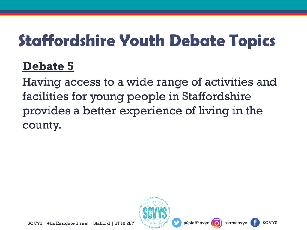 Youth debate topics