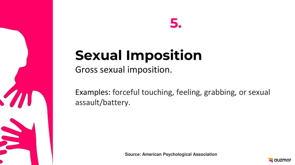 what is sexual imposition what is sexual imposition
