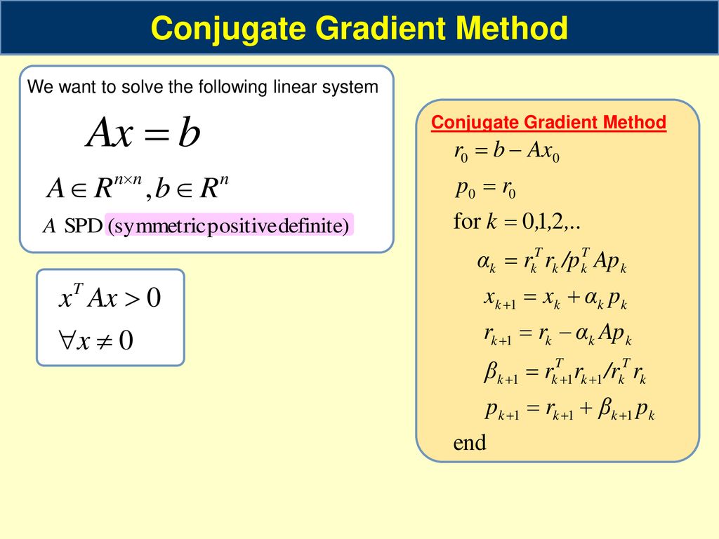 Introduction to krylov subspace methods ppt download