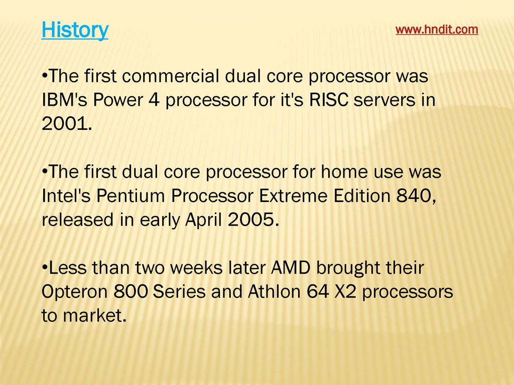 MULTICORE PROCESSOR TECHNOLOGY - ppt download