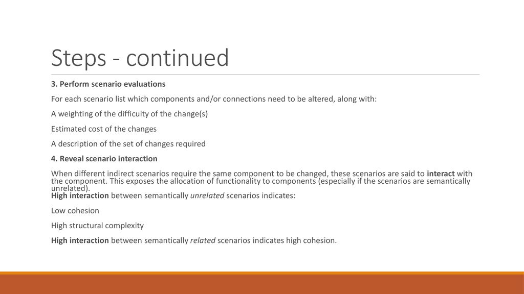 Software architecture analysis method ppt download
