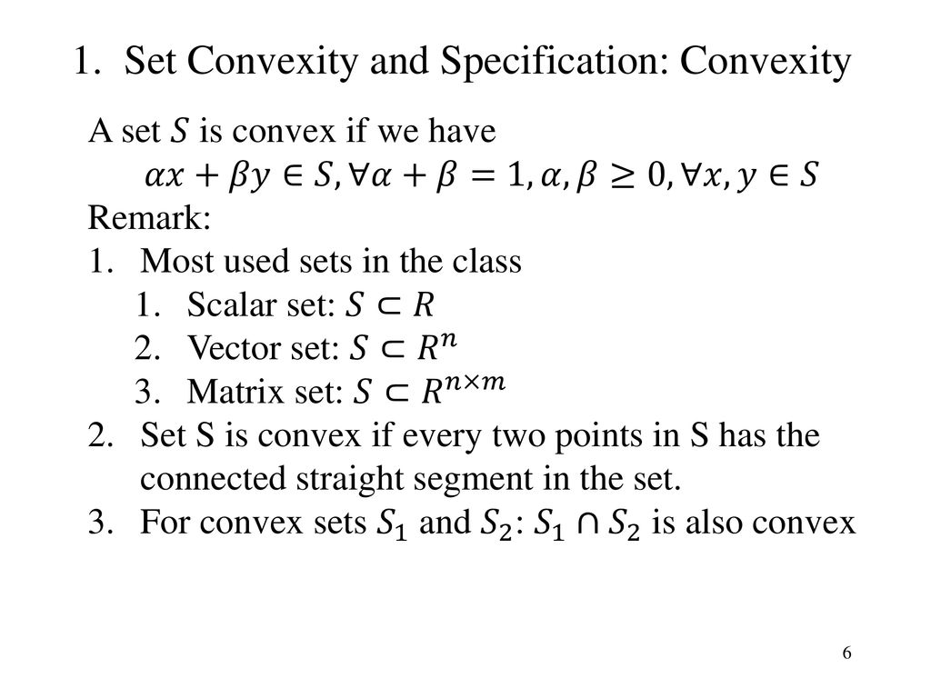 Cse3b Convex Optimization Lecture 2 Convex Set Ppt Download