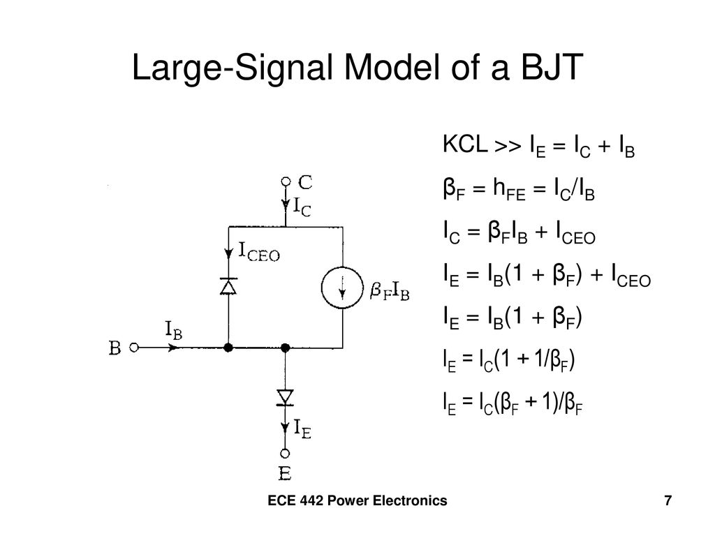 Bipolar Junction Transistors (BJT) - Ppt Download