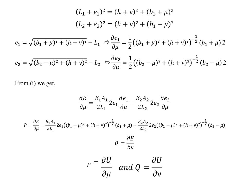 Applications Of Energy Methods Ppt Download