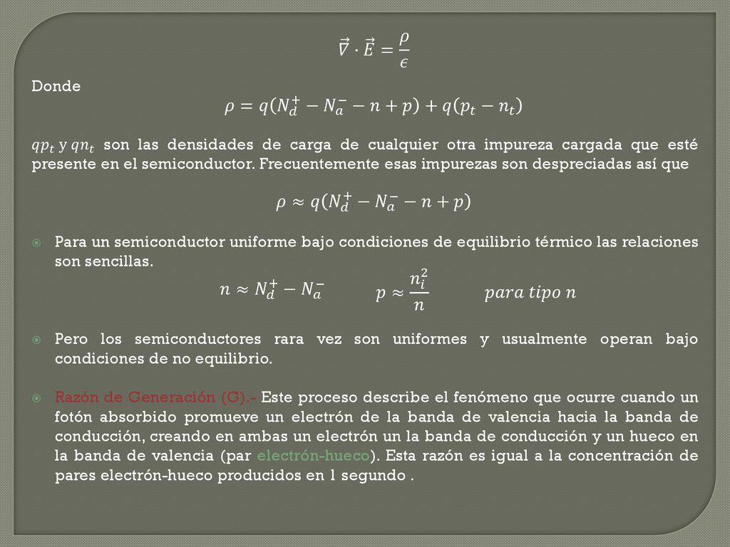 Bandas De Energia Dielectricos Semiconductores Y Metales Ppt Download