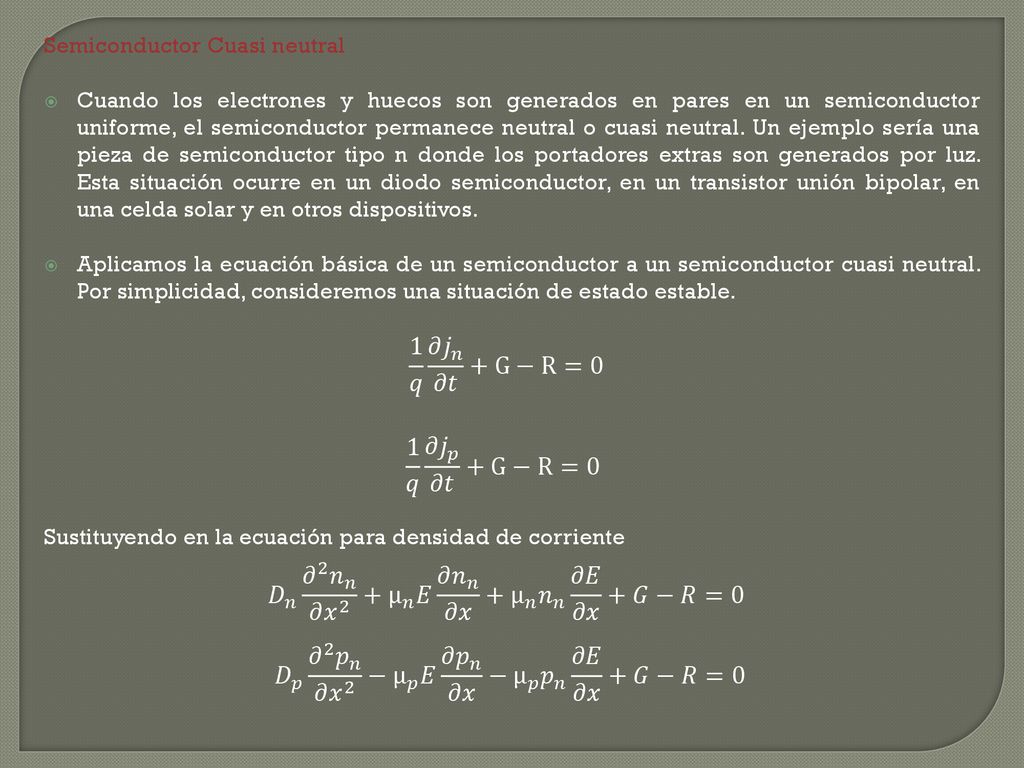 Bandas De Energia Dielectricos Semiconductores Y Metales Ppt Download