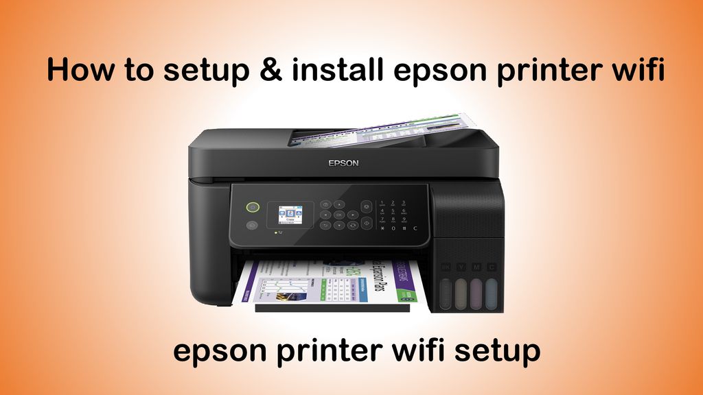 How to setup & install epson printer wifi ppt download