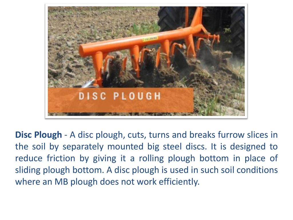 Plough types uses ppt download
