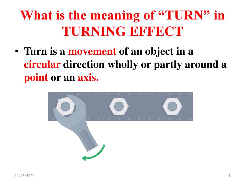 TURNING EFFECTS MOMENT OF A FORCE For 9th Grade Students. - ppt download