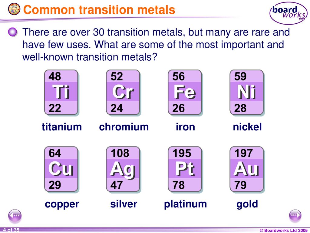 Ks4 Chemistry Transition Metals Ppt Download