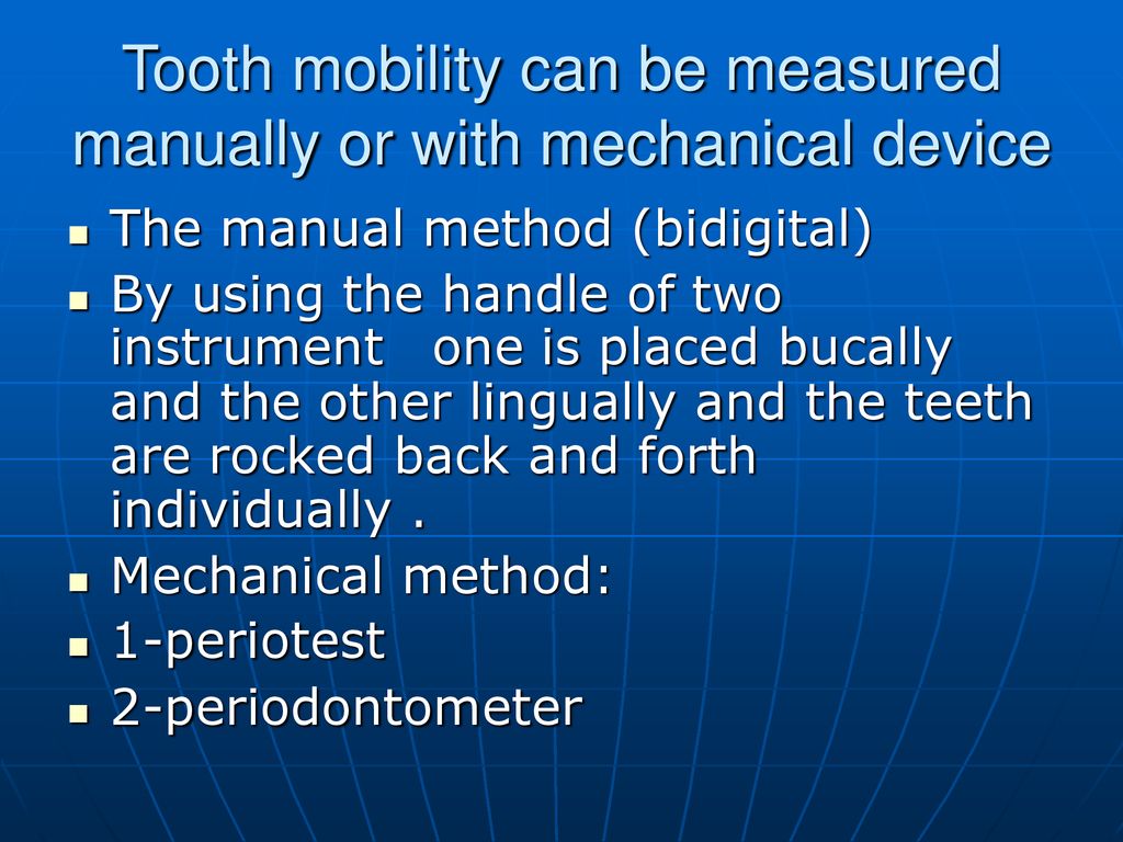 Tooth mobility. - ppt download