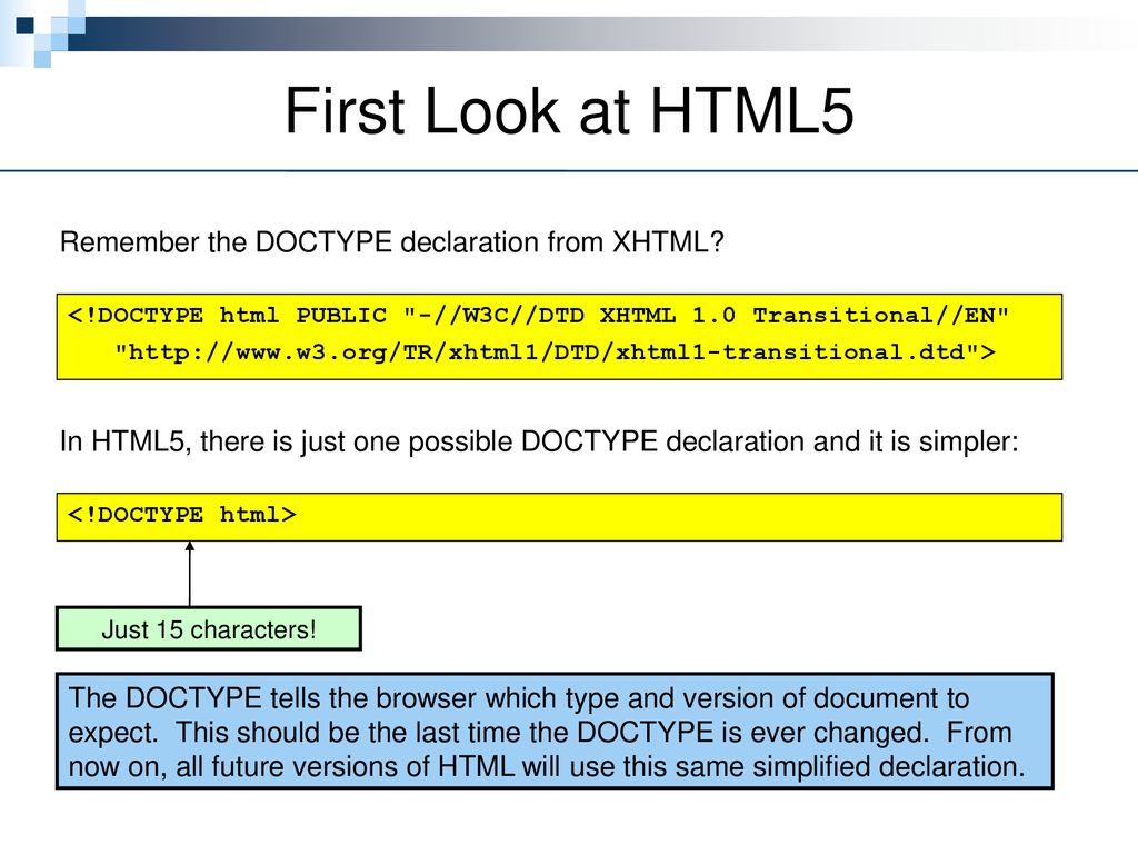 Css отзывы. Доктайп html5. XHTML 1.1. Отличие html 4 от html 5. Htm и html в чем разница.