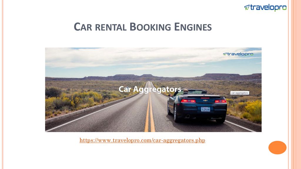 Car rental booking engines ppt download