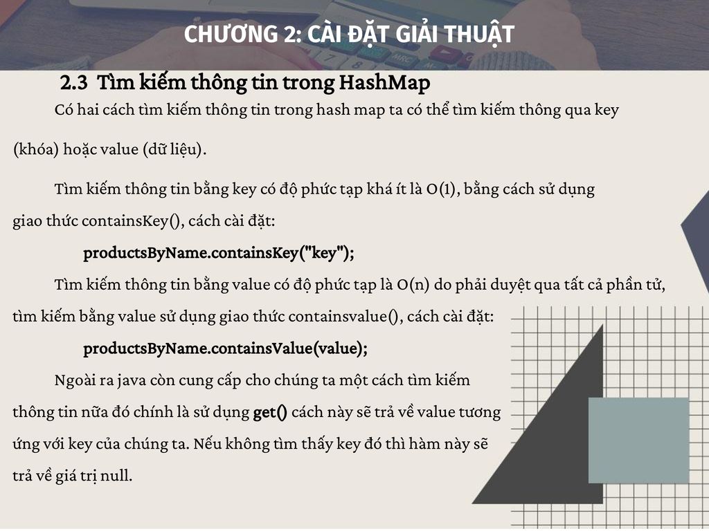 T m hi u ki u c u tr c hashmap trong ng n ng l p tr nh java ppt download