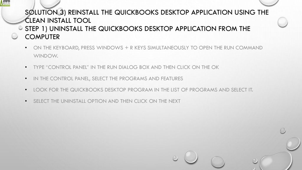 QuickBooks Error the File Exists Why and How to Fix it? ppt download