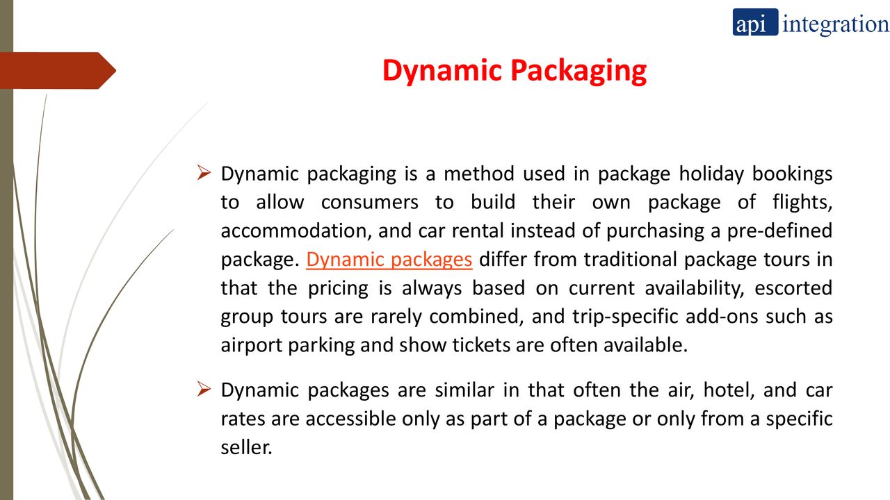 Dynamic Packaging - ppt download