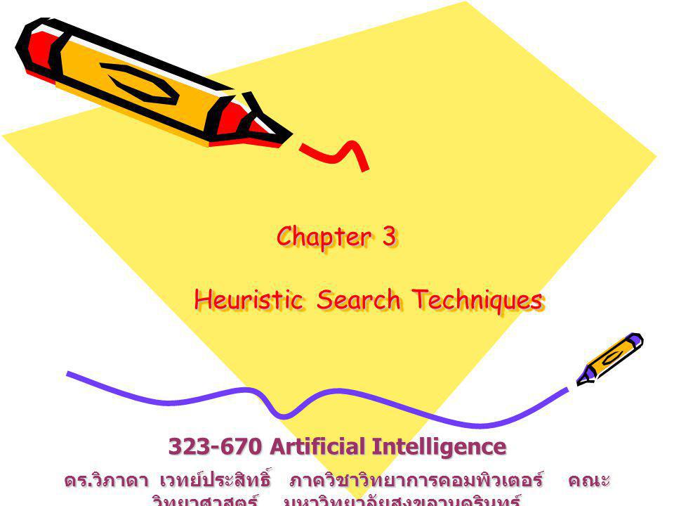 Chapter 3 Heuristic Search Techniques