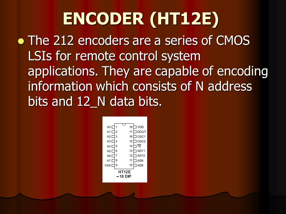 ENCODER (HT12E)