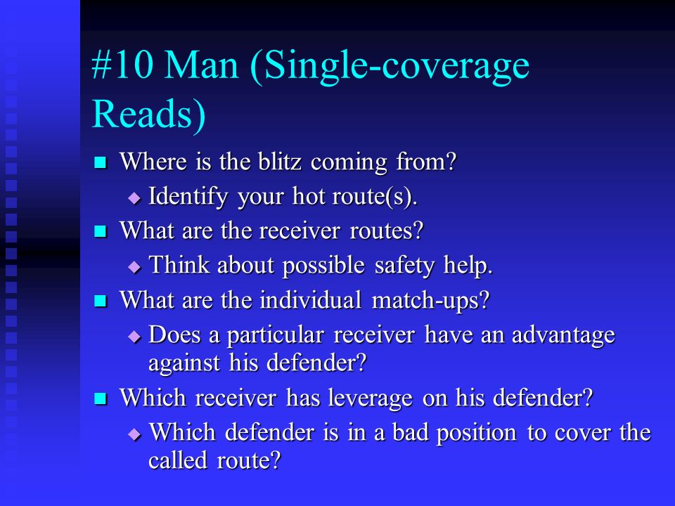 #10 Man (Single-coverage Reads)