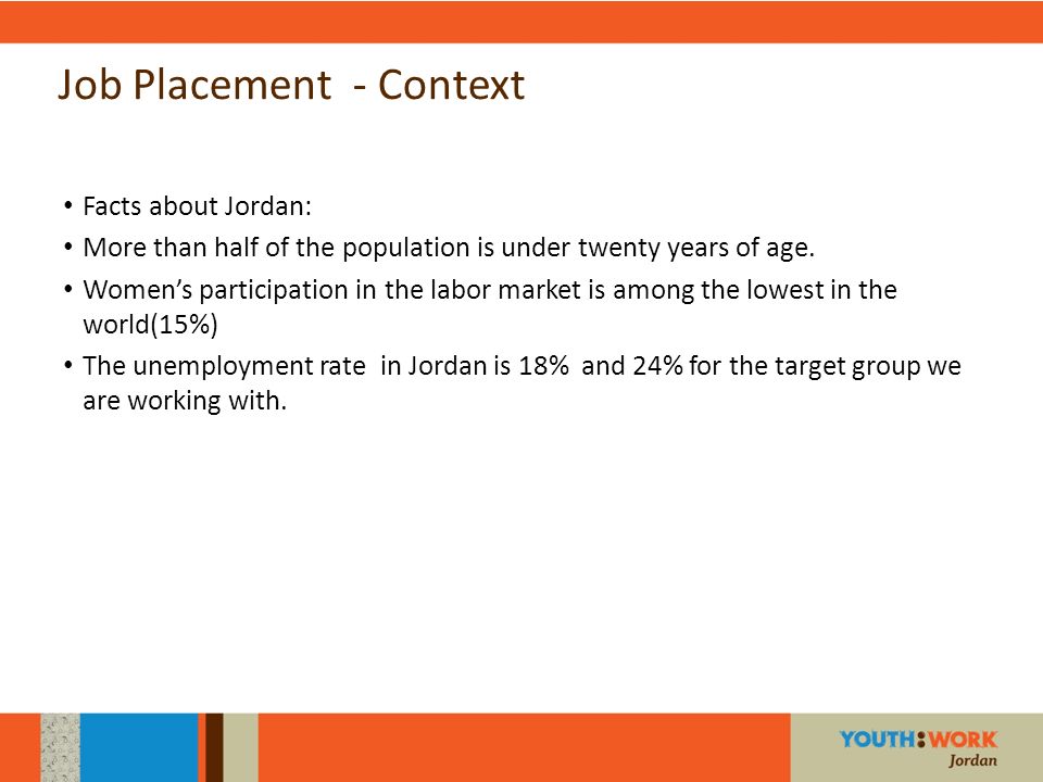 Job Placement - Context