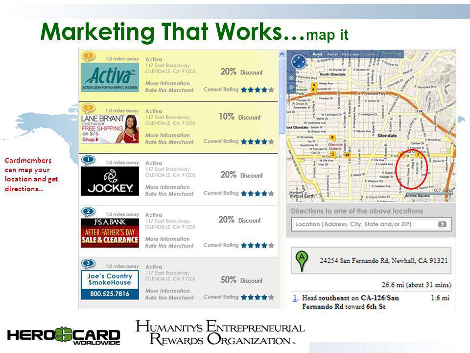 Marketing That Works…map it