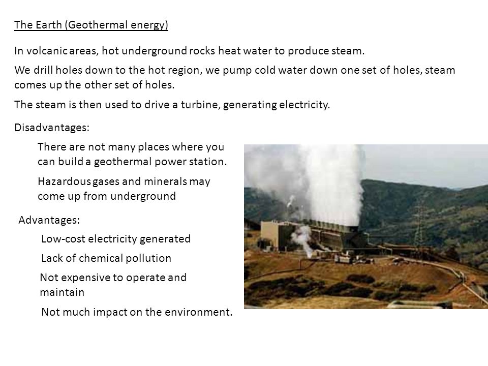 The Earth (Geothermal energy)