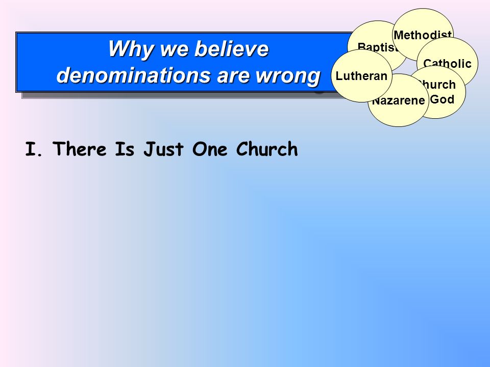 denominations are wrong