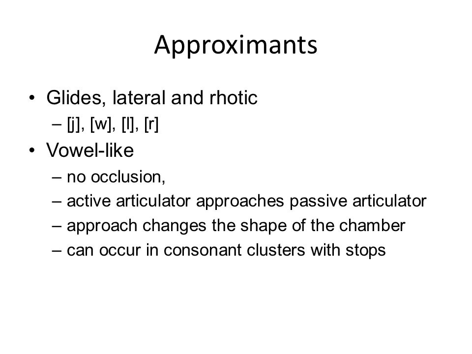 The Consonants Of English Ppt Video Online Download