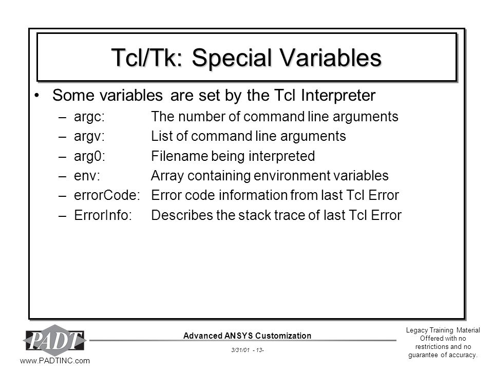 Advanced ANSYS Customization - ppt download