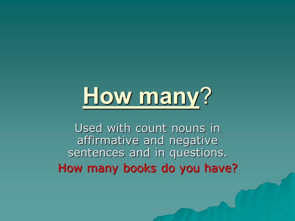 How many books do you have
