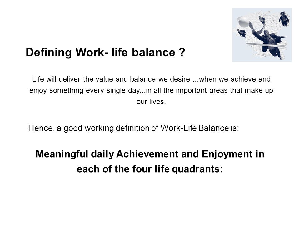 Work Life Balance. - ppt video online download