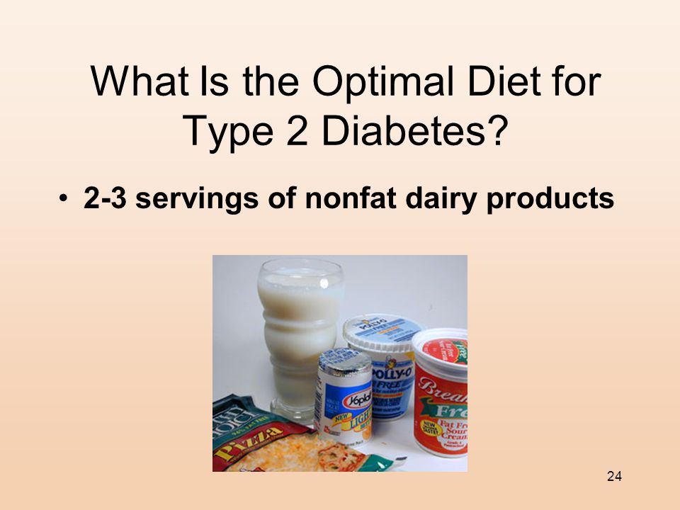 What Is the Optimal Diet for Type 2 Diabetes