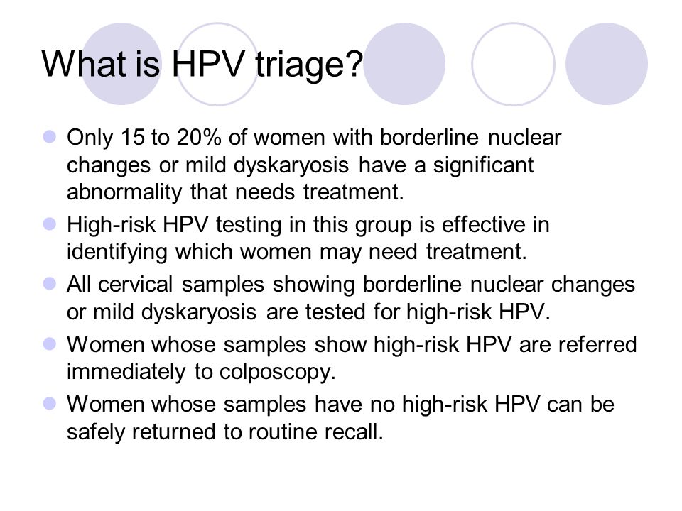 Hpv nhs treatment