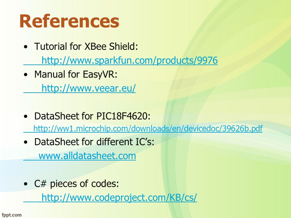 References Tutorial for XBee Shield: