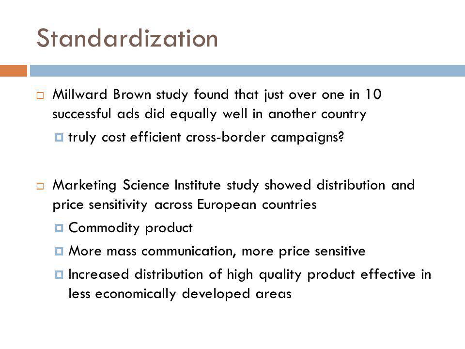 Global Marketing: Standardization or Adaptation? - ppt video online download