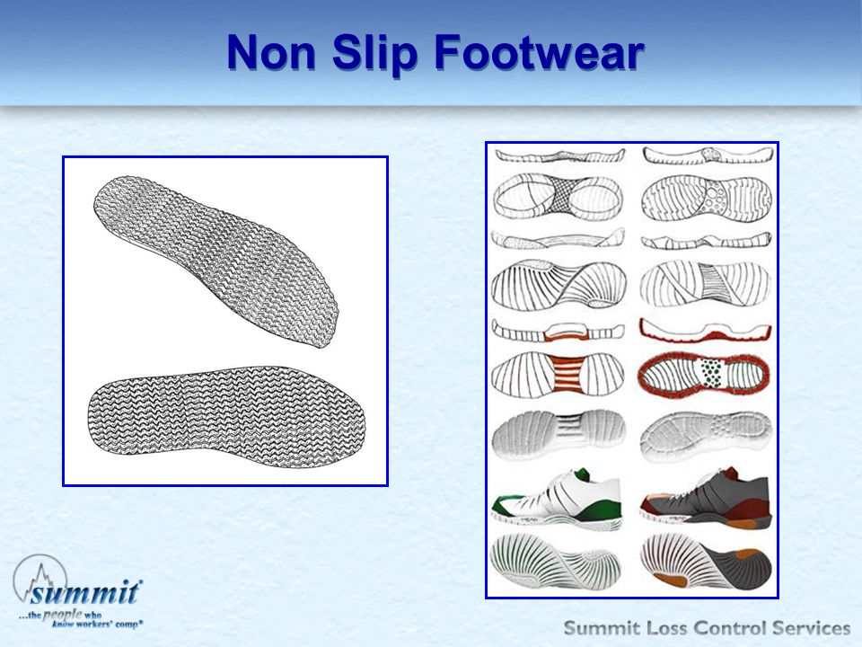 Non Slip Footwear