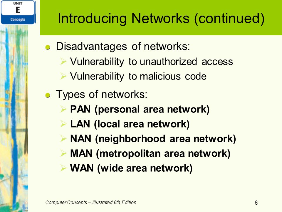 Introducing Networks (continued)