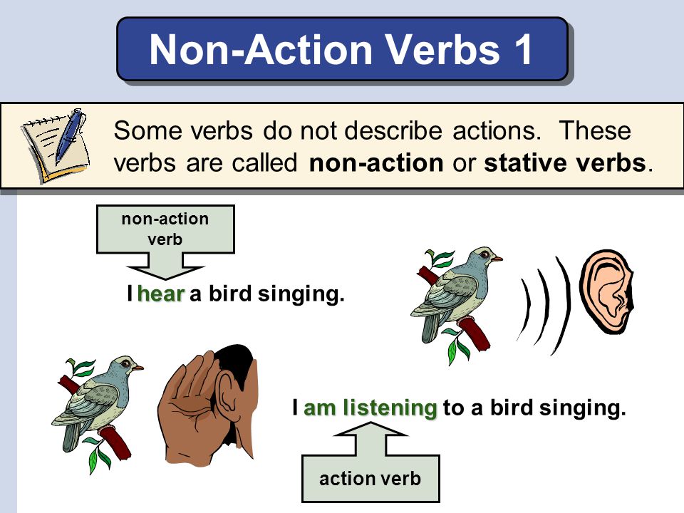 Actions rules. Non Action verbs. Action and non-Action verbs. Action non Action verbs правило. Active non Active verbs.