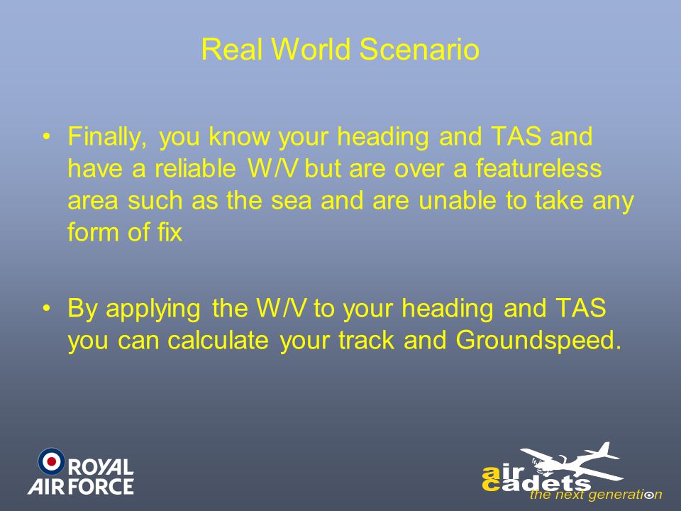 Air Navigation Part 2 The Triangle Of Velocities Ppt Video Online Download
