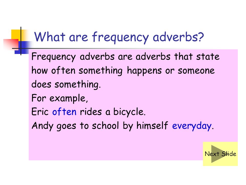 Adverbs Of Frequency Cep 811 Jinny Kim Han Let S Begin Ppt Video Online Download
