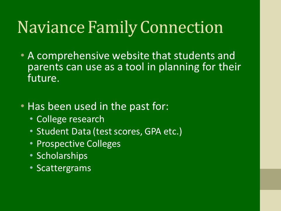 Naviance Family Connection