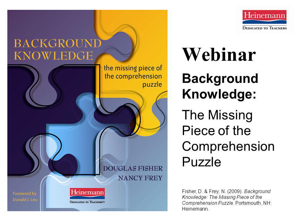 The Background Knowledge Webinar will begin at 2:00 PM Eastern Time. - ppt  video online download